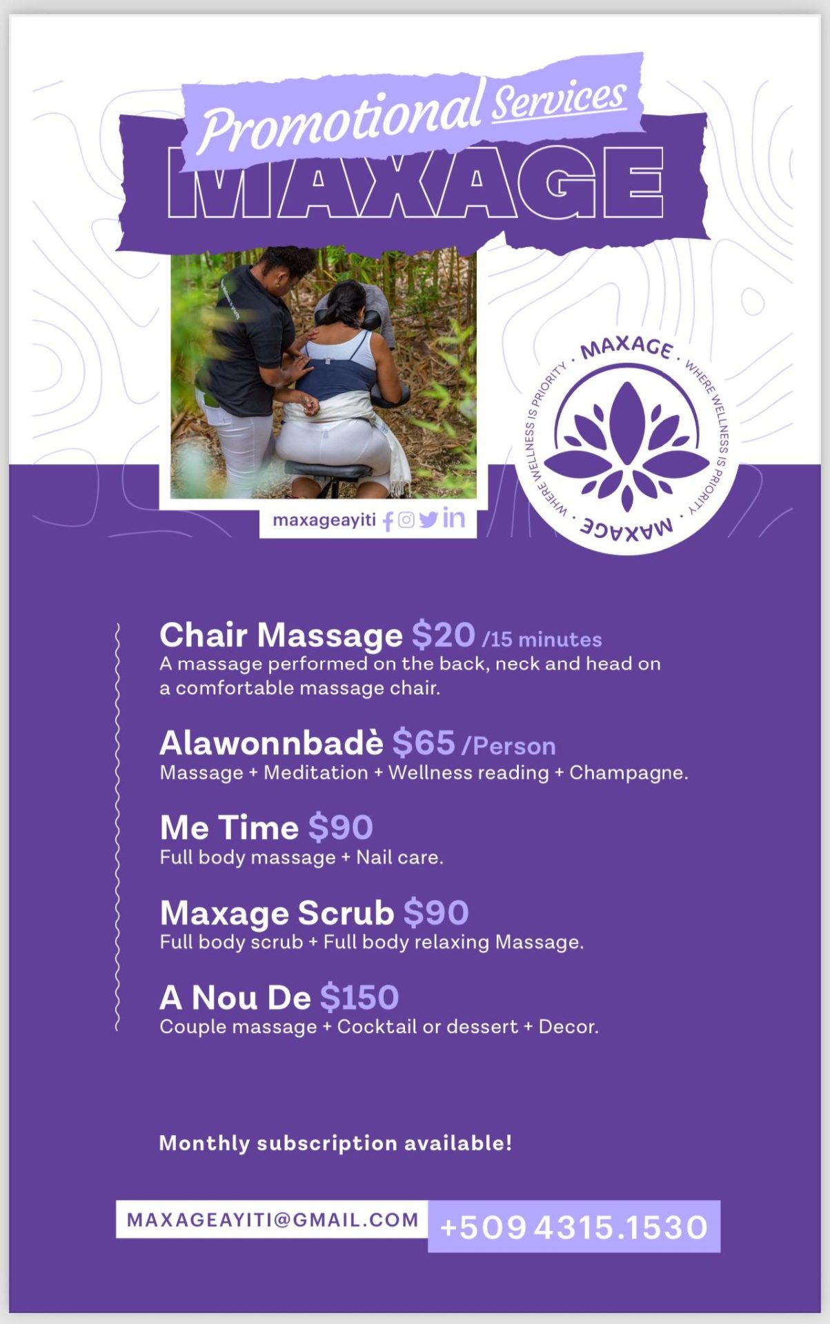 Promotional services